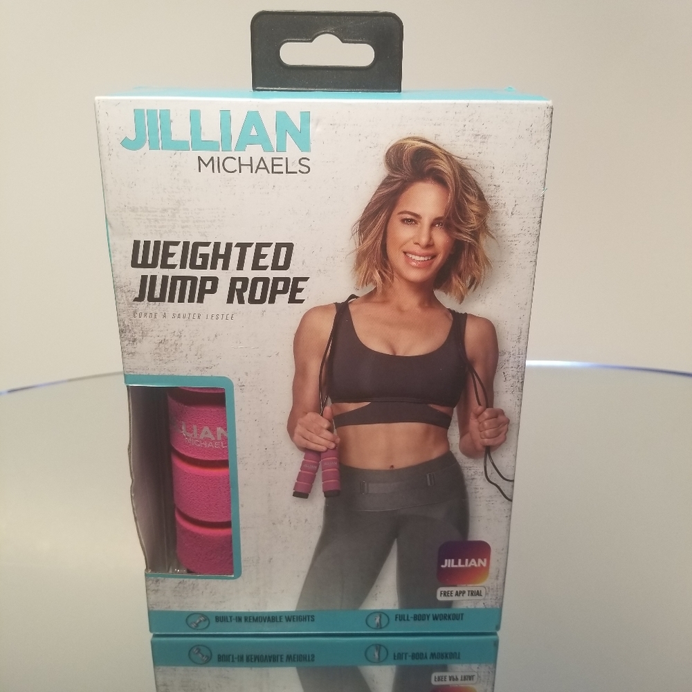 ✨Jillian Michaels Weighted Jump Rope Pink✨